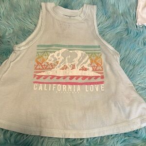 Billabong tank top girls xxs size 4/5